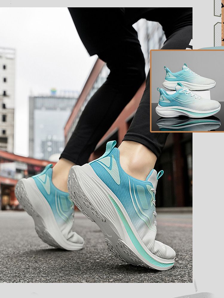 Men's Breathable Mesh Running Shoes Lightweight Comfortable Sneakers For Walking Gym Workout Casual Wear_voghion.com