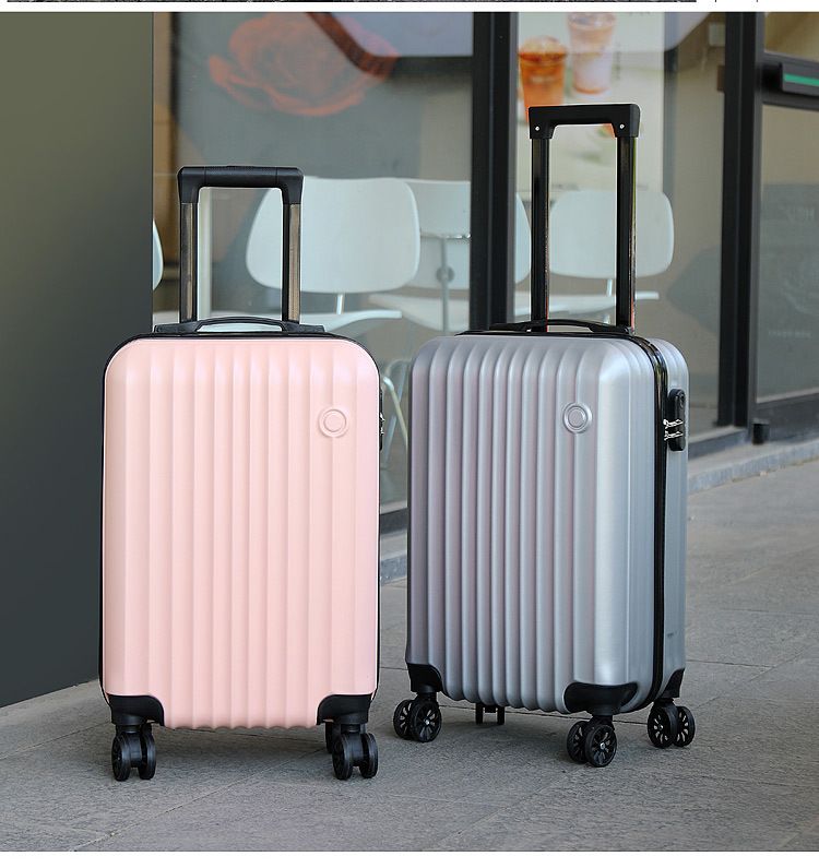 Vīriešu un sieviešu 20 collu kostīmi, izturīgs pret nokrišanu futrālis, universālie riteņi, rāvējslēdzējs, paroles kaste, svarīgi ceļojumi_voghion.com