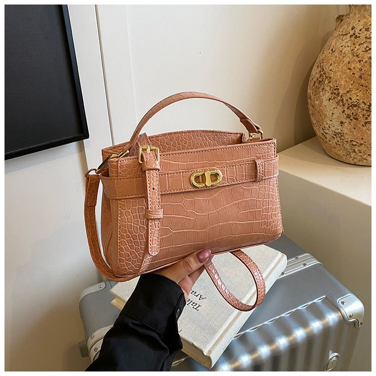 Borsa a tracolla da donna casual ed elegante, nuova primavera 2025, con design a nicchia quadrata piccola e alla moda._voghion.com