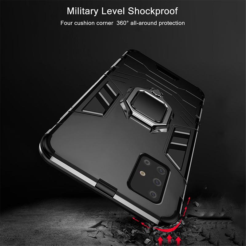 Shockproof Armor Ring Case For Samsung Galaxy A51 A71 A31 A12 A22 A32 A42 A52 A72 A53 A33 M62 F62 A 51 A 71 4G 5G Cover Funda_voghion.com