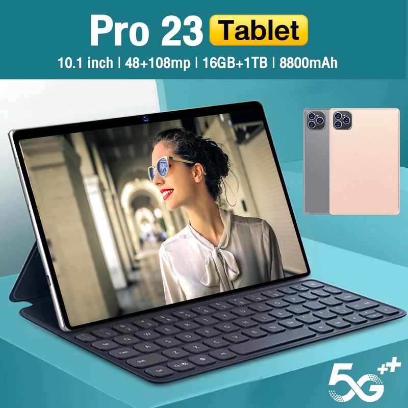 Pro23 New Popular 4G Call 10.1 Inch Android Smart Tablet 16G + 1T_voghion.com