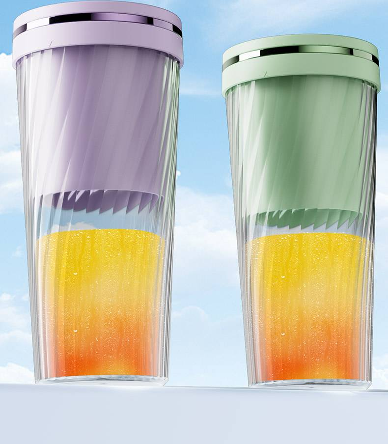 Portable Milkshake And Smoothie Blender Powerful Juice Jug With USB Rechargeable For Home, Office, Sports, Outdoor._voghion.com