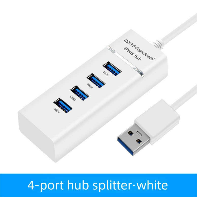 USB 3.0 Hub Adapter For Laptop Desktop Computer HUB One-to-Four Splitter Docking Station_voghion.com