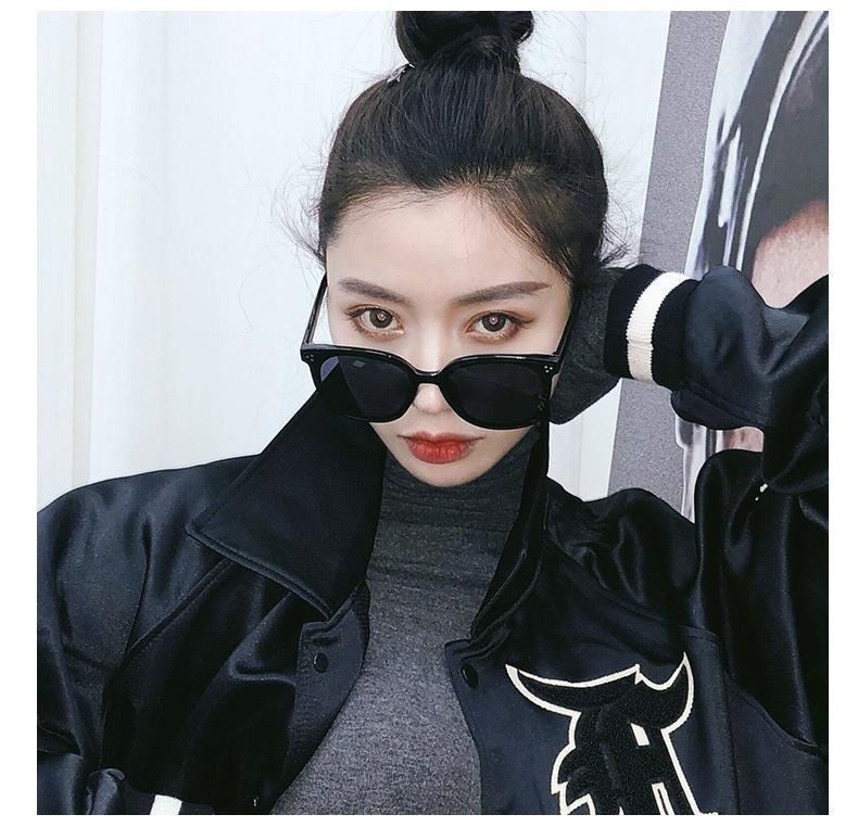 Glattes Haar Große Rahmen Serie Mode, Einfachheit, Atmosphäre, Persönlichkeit,_voghion.com