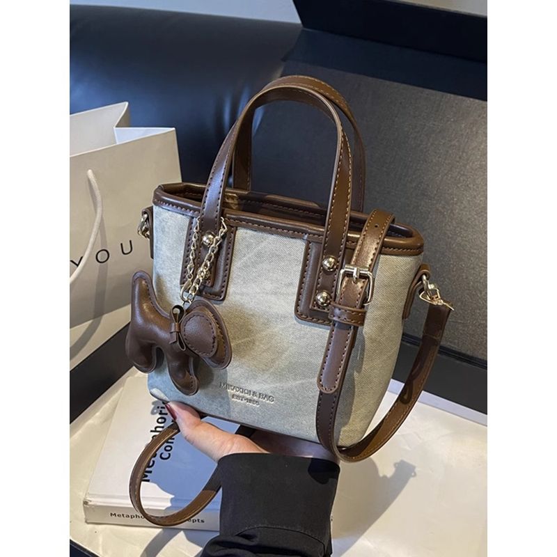 Neue High-End-Umhängetasche im Farbblock-Stil für Damen, Herbst/Winter, trendige Handtasche mit einer Schulter, kleine Tasche_voghion.com