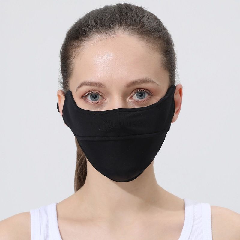 Maschera solare Ice Silk, nuova maschera estiva traspirante ultrasottile per lo sport, protezione UV tridimensionale per gli occhi_voghion.com