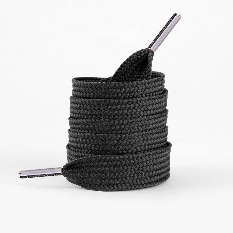 Accessori per scarpe corda per lacci bianchi a bocca aperta, corda per lacci piatti allargati, un paio di lacci larghi 2 cm_voghion.com