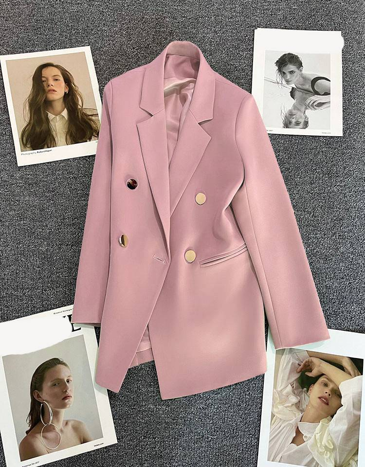 Costumes violets de style coréen haut de gamme, populaires, 22 couleurs_voghion.com