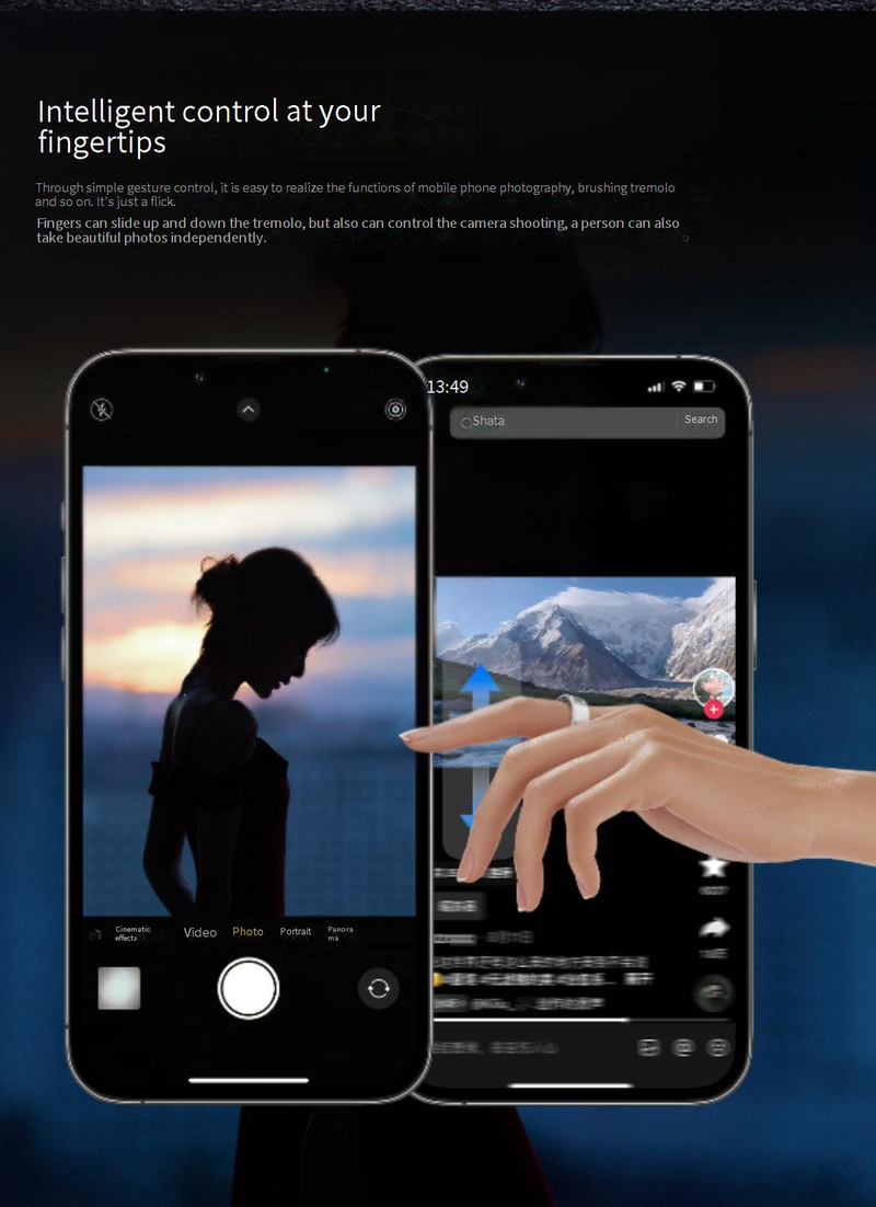 Nuovo SR08 Smart Activity Tracker con schermo touch, anello intelligente per la salute, monitoraggio del sonno, frequenza cardiaca e ossigeno nel sangue_voghion.com