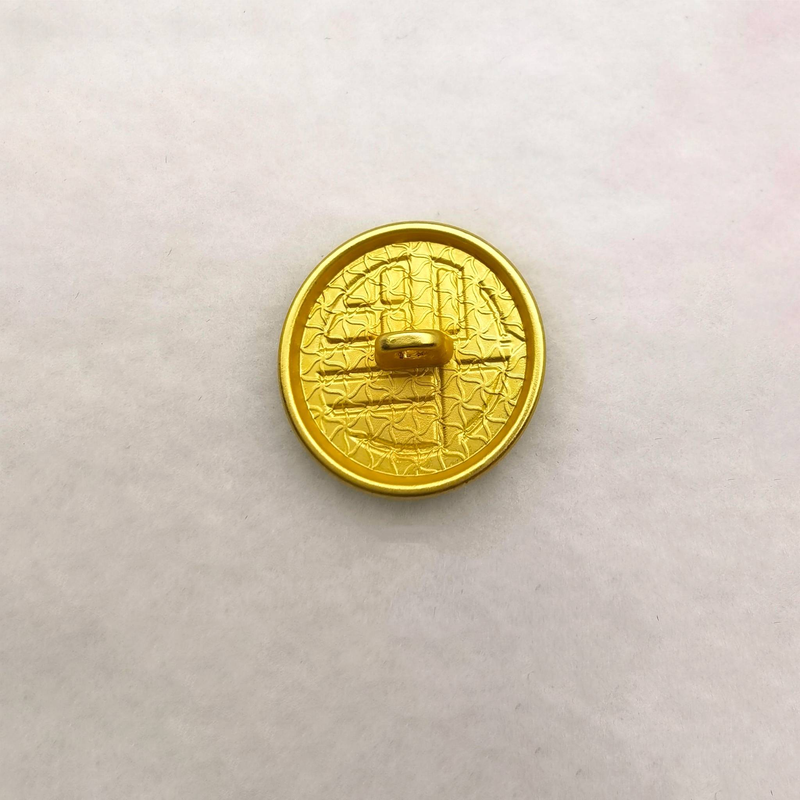 6pcs Classic Round Metal Buttons, Cufflinks,clothing Accessories,Can Be Used For Coats, Suits, Shirts, Dresses, Knitwear And Sweaters._voghion.com