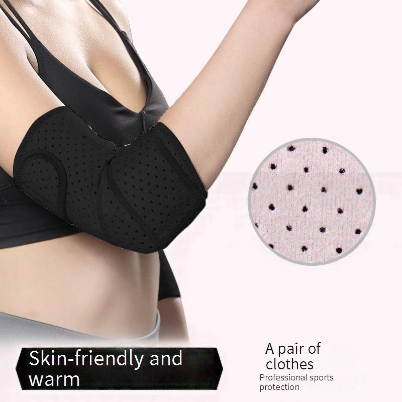 Women's Elbow & Wrist Support Sleeve – Adjustable Compression Arm Guard For Tennis, Yoga & Fitness (2 Colors, One Size Fits Most)_voghion.com