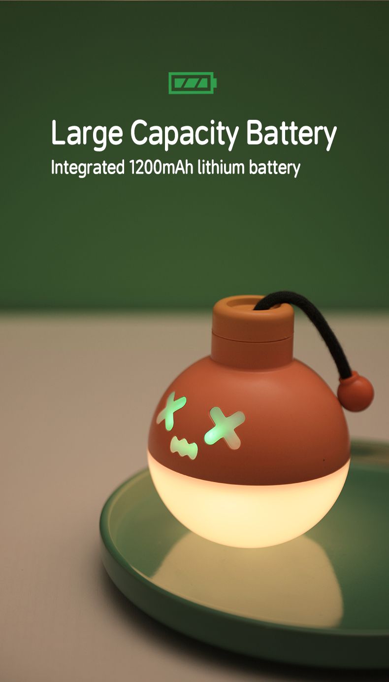 Süßes oder Saures Nachtlicht Schlafzimmer Nachttisch Schlaf Buntes Farbwechsel-Atmosphärenlicht Kreative Ornamente Kindergeschenk_voghion.com