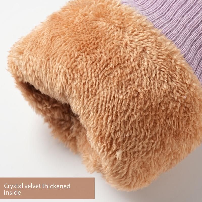 Luvas de esqui de inverno femininas - compatíveis com tela sensível ao toque, resistentes à água, com isolamento térmico para snowboard, ciclismo e atividades ao ar livre_voghion.com