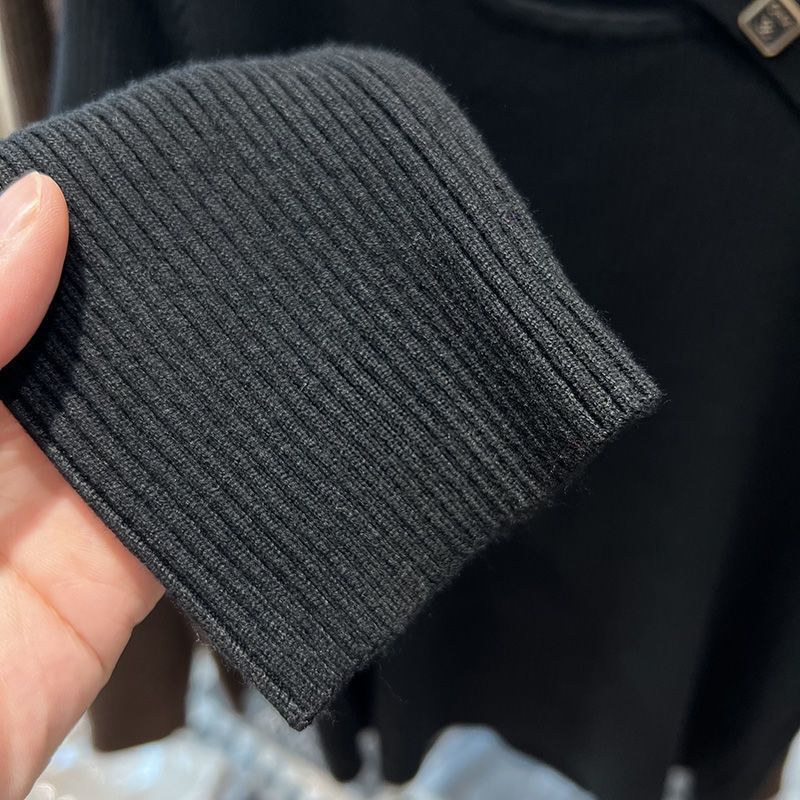 ragazza 100kg Indossabile Maglione alla moda di quest'anno per donna, Autunno Inverno, Elegante e unico Top, Strato di base lavorato a maglia irregolare per_voghion.com