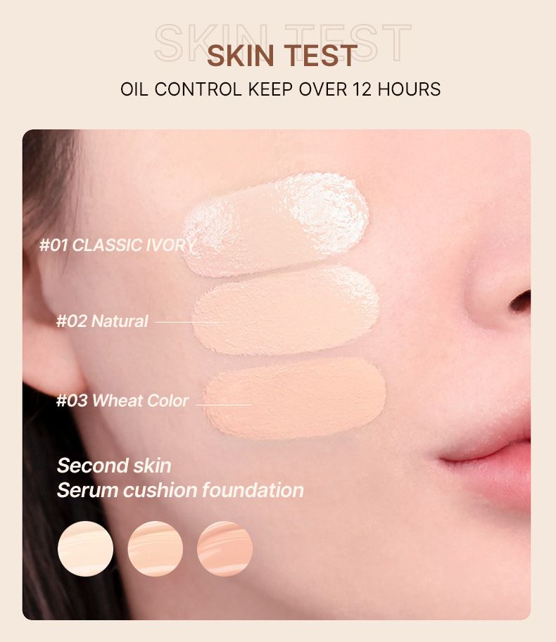 Flüssige Foundation, natürlicher Glanz, langanhaltend, leuchtende BB-Creme_voghion.com
