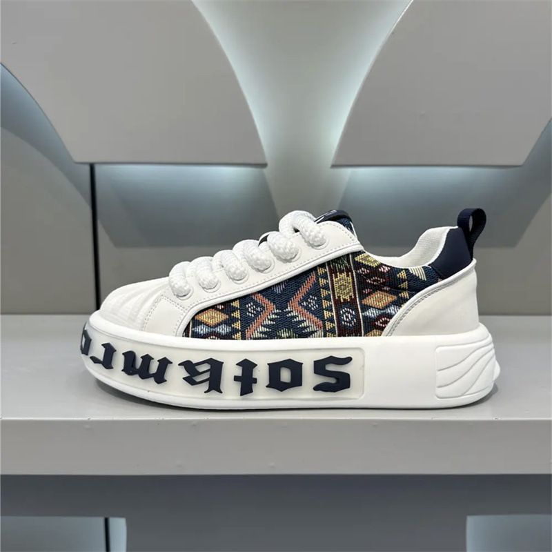 Scarpe da uomo comode e sportive casual con punta a conchiglia, tendenza autunno 2025, nuove e traspiranti_voghion.com