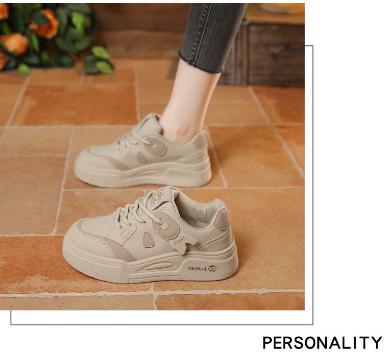 Scarpette bianche per bambini, ragazze, studenti, tempo libero, sport, scarpe da tavola versatili, tiro da strada_voghion.com