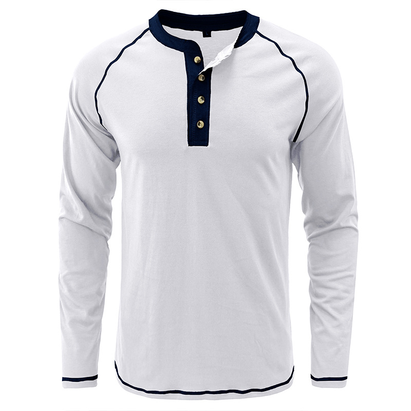 Autumn/Winter Henry Men's Long Sleeved T-shirt Outdoor Bottom Shirt Speed_voghion.com