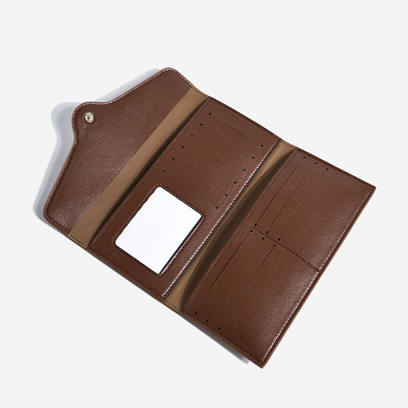 2023 New Fashion Women's Wallet Multifunctional Retro Zero Wallet Long Zero Wallet Women_voghion.com