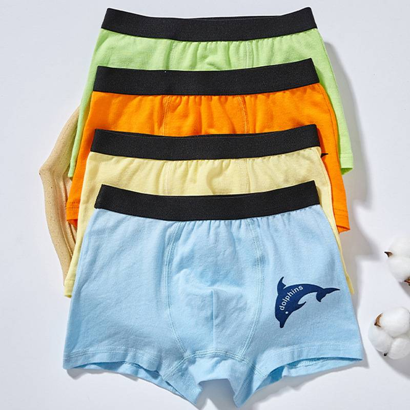 Îmbrăcăminte pentru copii Boxer pentru băieți, clasa A, pur bumbac, comerț cu ridicata, pentru bebeluși, mici, mijlocii și mari, pantaloni scurți din bumbac, cu desene animate pentru copii, boxer_voghion.com