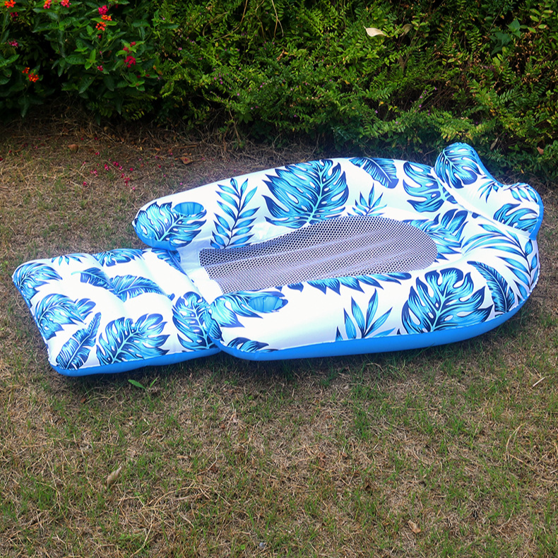 Premium PVC Inflatable Pool Lounge Chair Extra Thick Backrest Floating Chair For Adults Heavy Duty Air Sofa For Beach Lake Swimming Pool_voghion.com