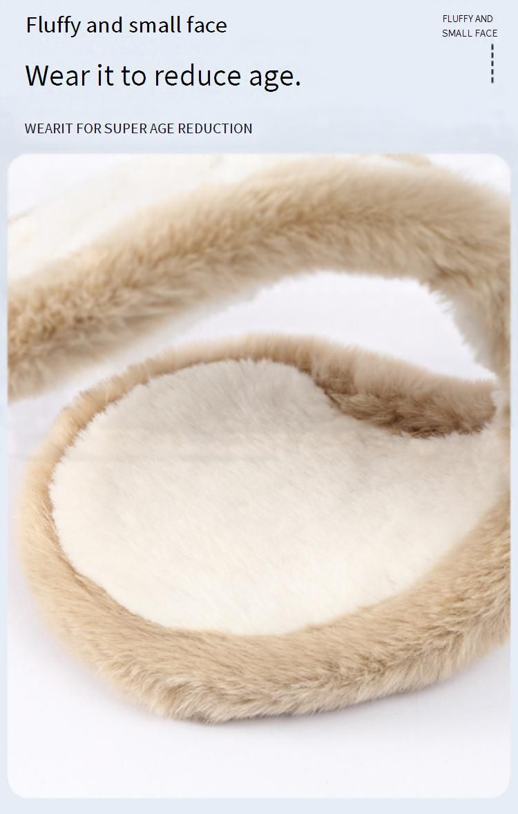 Winterwarme Fleece-Ohrenschützer für Damen und Herren – faltbar, verstellbar, winddichter Gehörschutz für Outdoor-Aktivitäten, Radfahren und kaltes Wetter_voghion.com