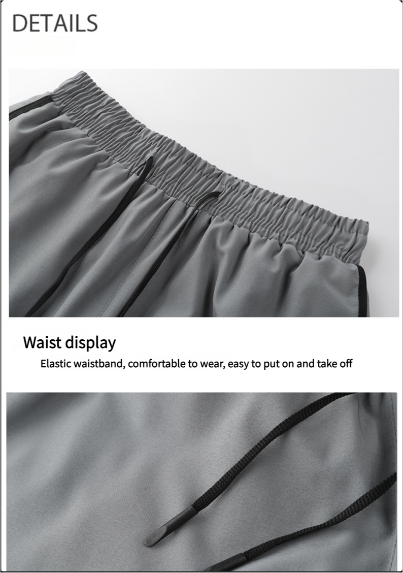 Pantaloncini sportivi da uomo 2025, da corsa, fitness, basket, pantaloni da spiaggia, foderati, capispalla, abito estivo in seta ghiacciata americana,_voghion.com