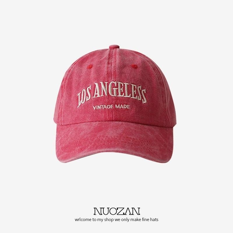 【 Selected 】 Baseball Women's Summer American Washed Big Head Waist Trendy Autumn And Winter Face Show Small Duck Tongue_voghion.com