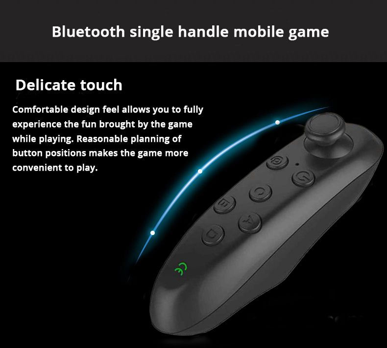 Control Mobile VR Glasses Wireless Android Smart Phone Gamepad Remote E-book Page Turning Lever_voghion.com