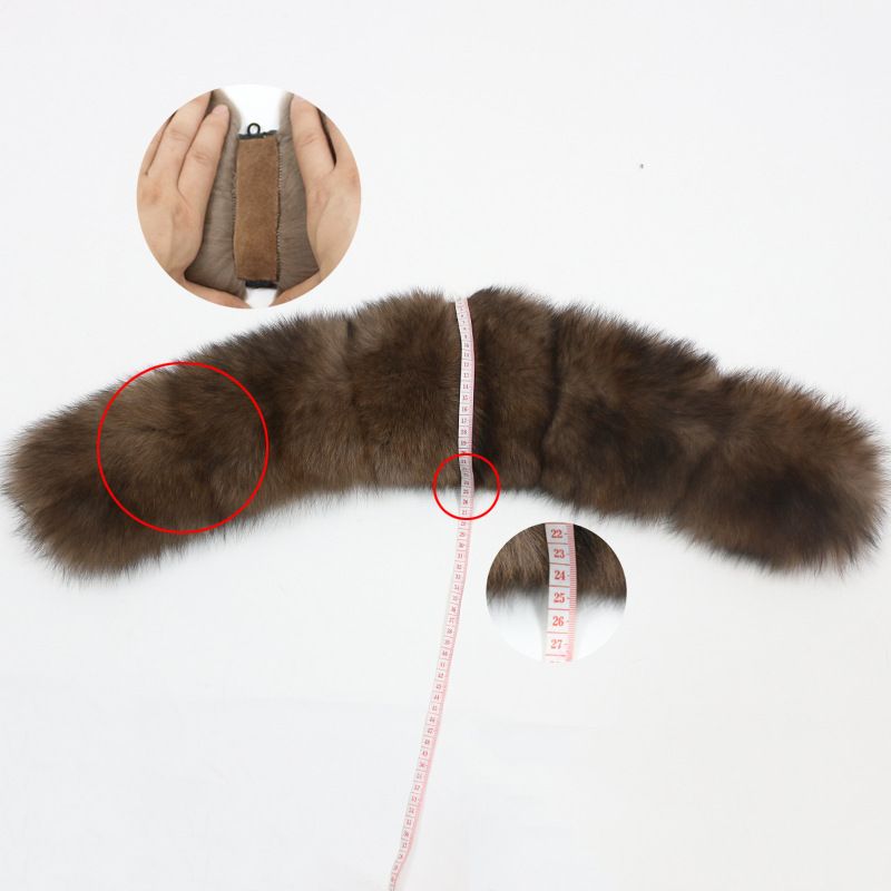 Abbigliamento donna nuovo parka con fodera in pelliccia artificiale ispessita, giacca con collo in pelliccia di volpe vera staccabile, cappotto di pelliccia_voghion.com