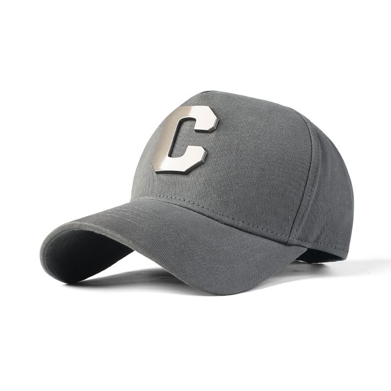 Spring And Summer Big Head Circumference Baseball Cap Men's Hard Top Cap Wholesale Korean Version C Standard Height Crown Hat Simple Versatile Hat_voghion.com