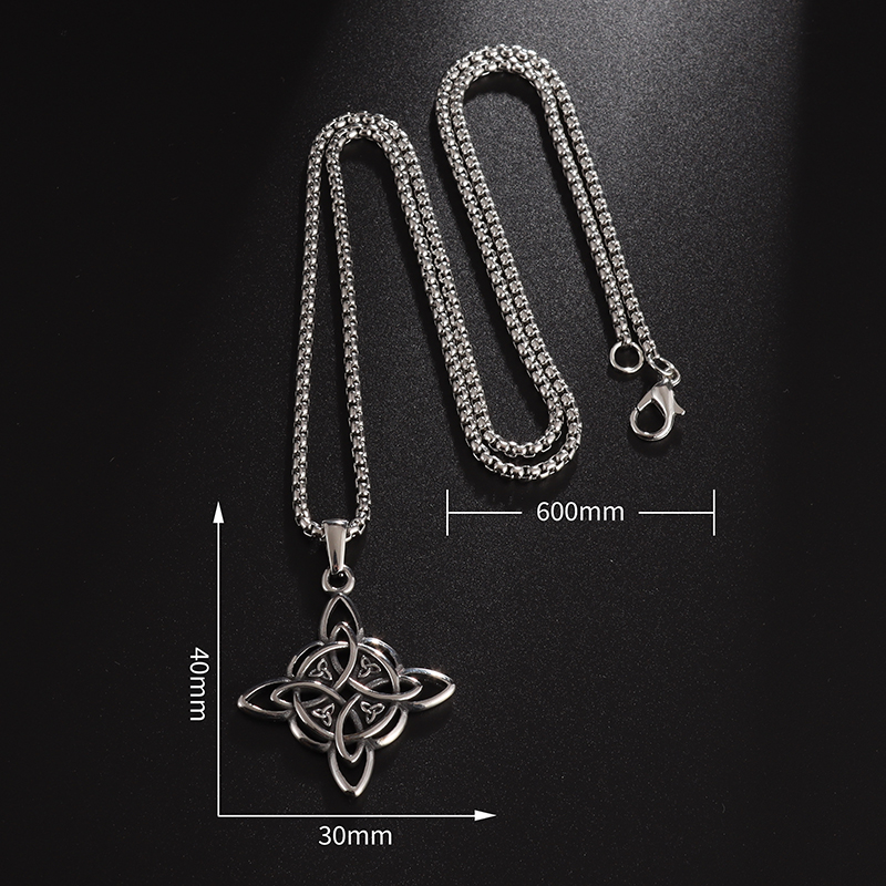 2025 Femmes Mode Noeud Celtique Irlandais, Pendentif, Amour Éternel, Bague, Collier, Bijoux, Cadeaux pour Hommes et Femmes, Vente en Gros_voghion.com