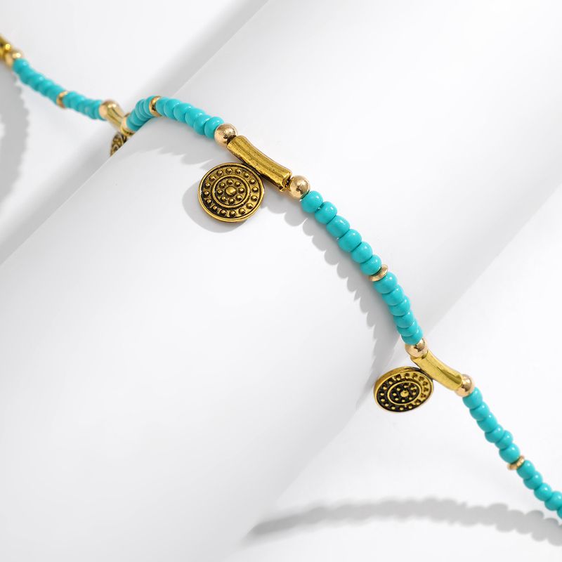 Set da donna sexy in stile spiaggia per le vacanze, set di gioielli con catena per il corpo con conchiglia geometrica personalizzata_voghion.com
