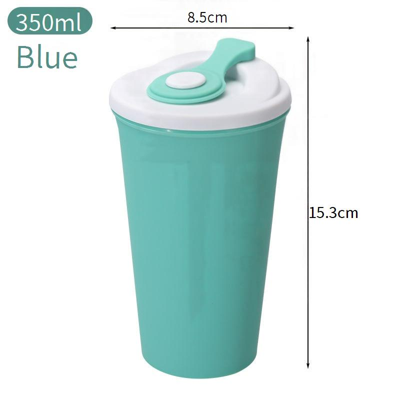 350 ml kreativer Kaffeebecher aus Silikon – leichter, tragbarer und auslaufsicherer Reisebecher (modisches minimalistisches Design, direktes Trinken)_voghion.com