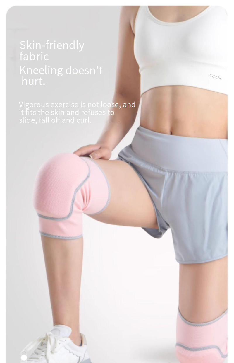 Professionelle Knieschoner für Tanz, Volleyball & Sport – Verdickter Schwammschutz für Damen & Kinder – Rutschfest & Stoßfest (Paar)_voghion.com