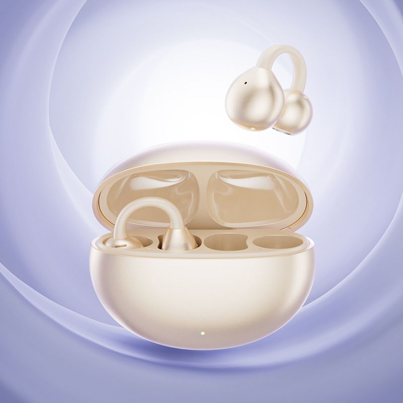 M91 Smart AI Translation Ear Clip Wireless Bluetooth Earbuds Long Battery Life High-Quality Appearance_voghion.com