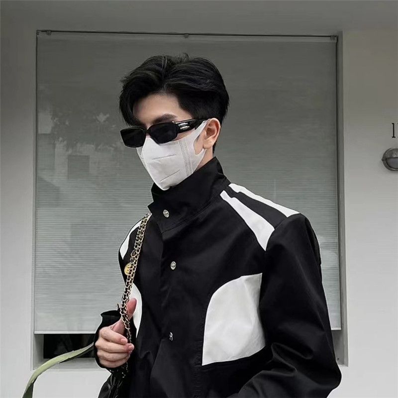 LazyZoom Export New Arrival Square Fashion Hip Hop Men's And Women's Sunglasses Trend Street Snap Trendy Stylish_voghion.com
