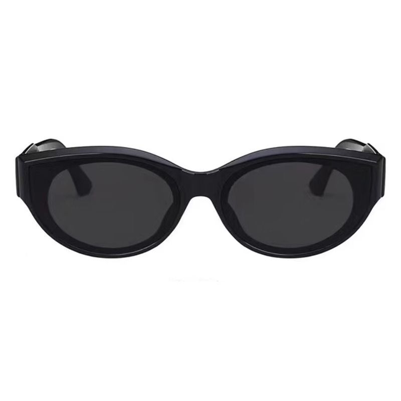LazyZoom - Gafas de sol estilo coreano con diseño de ojo de gato, estilo retro, elegantes, para mujer, 2025, con protección UV, modernas y modernas._voghion.com