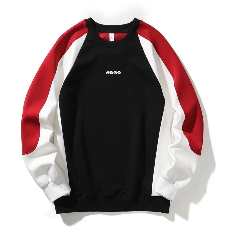 Pullover Neue Modemarke Gedruckt Langarm T-Shirt Herren Frühling und Herbst Freizeit Lose Unterlage Kleidung 0C3_voghion.com
