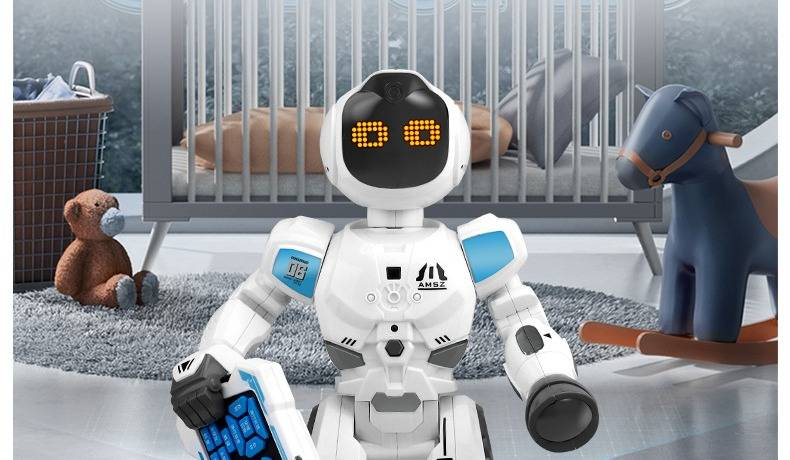 Lenon K30 Intelligent Programming Robot High Tech Multifunctional Sensor Early Education Machine Children's Interactive Toy Wholesale_voghion.com