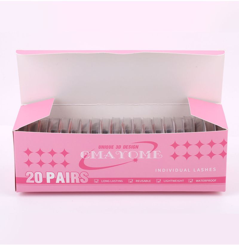 False Eyelashes 20 Boxes Mixed Thick And Long False Eyelashes A Pair Of Natural Three Dimensional Versatile Eyelashes_voghion.com