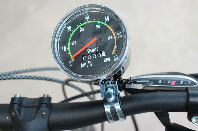Bicycle Three-in-One Mountain Bike Mechanical Speedometer Speed Display Odometer Counter_voghion.com