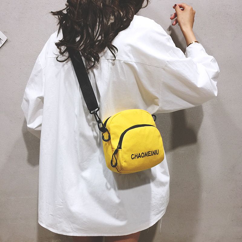Ins Super Popular Small Women 2023 New Fashion Versatile Canvas Summer Fresh Style Crossbody Bag For Girls_voghion.com