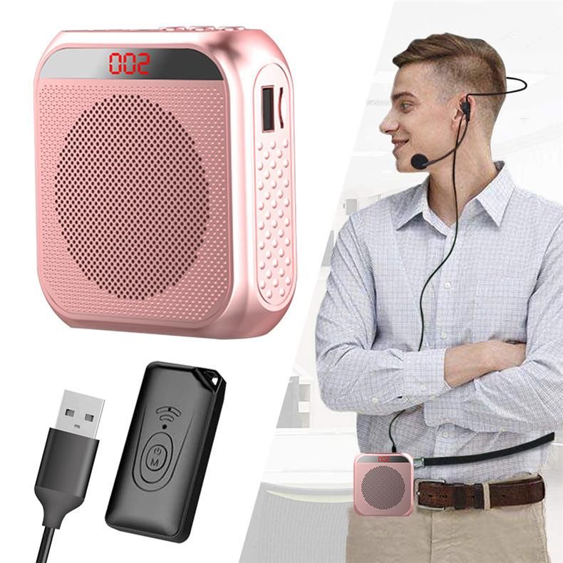 S17 Loudspeaker Bee Teacher Practical Stall Wireless Loudspeaker Guide Hawking Portable Loudspeaker_voghion.com