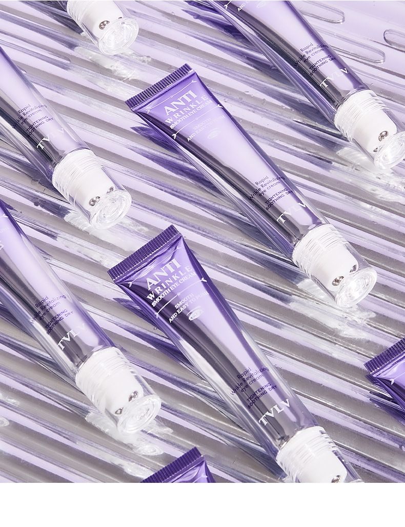 TVLV Roller Anti Wrinkle Smooth Eye Cream 20g Moisturizing And Hydrating To Reduce Fine Lines And Massage Eye Essence Cream_voghion.com