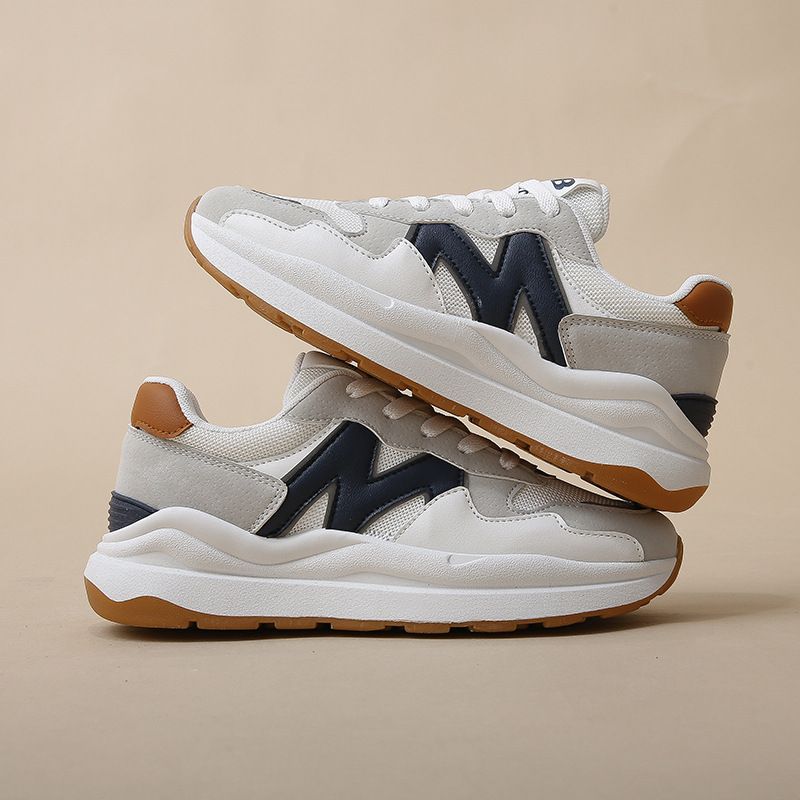 Pantofi sport și de alergare Forrest Gump cu talpă groasă, versiunea coreeană, primăvara/vara 2024, pentru studente, pantofi de zi cu zi pentru tătici_voghion.com