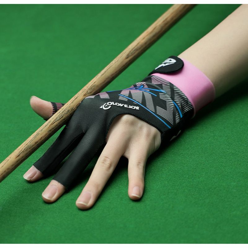 Billiards gloves high elasticity, breathable, lightweight, sweat wicking, three finger exposed snooker, table tennis,_voghion.com