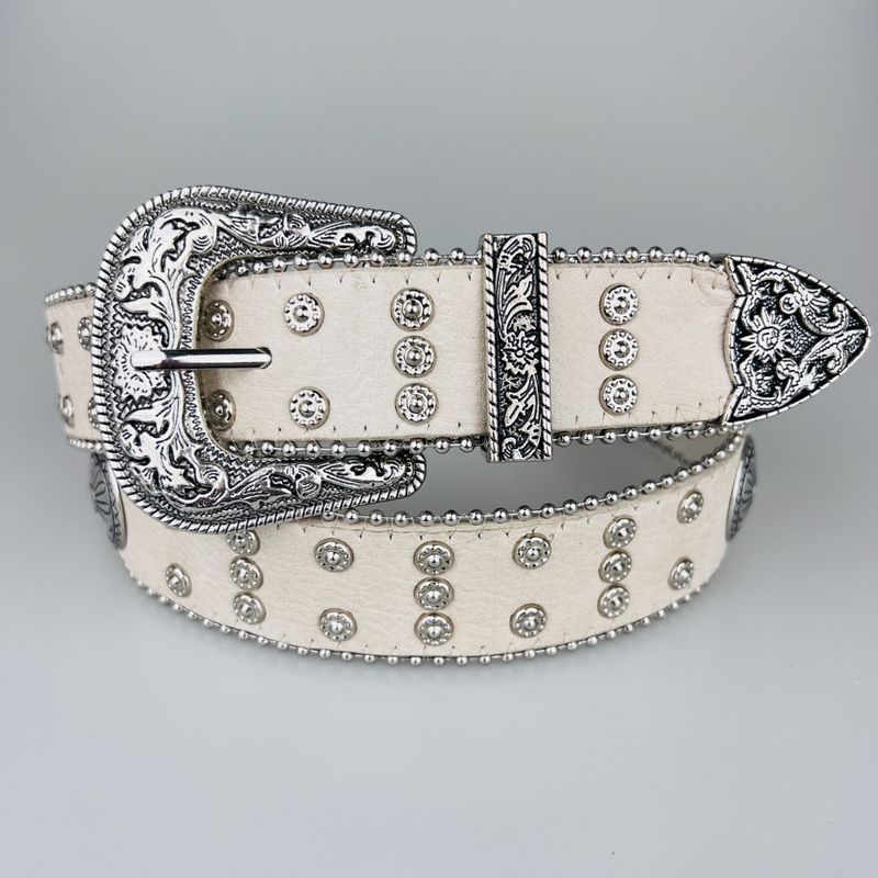 Western Cowboy Gürtel Mittelalter Nieten Retro Hardware Punk Gürtel Unisex Mode_voghion.com