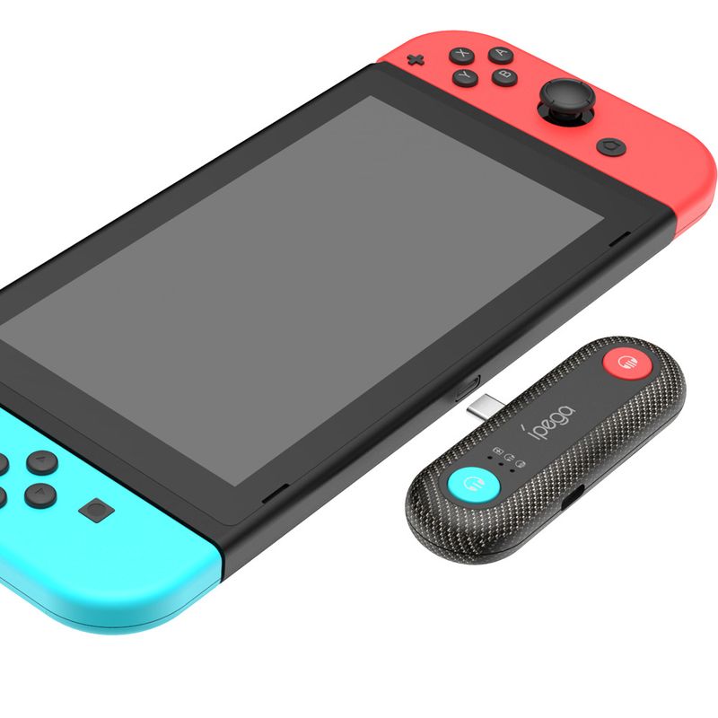 Nintend Switch Console Dual Bluetooth Tone Adapter uztvērējs Pārslēdzams TV statīvs Switch Lite bezvadu austiņu raidītājam_voghion.com