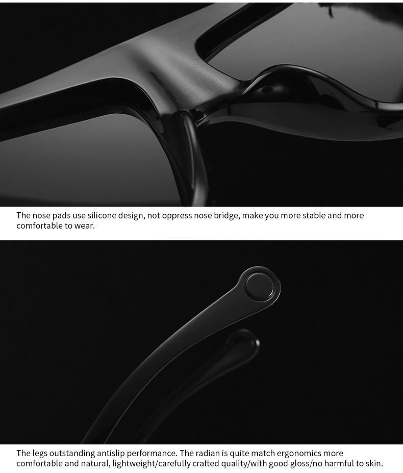 popular steampunk anti-snake skin polarized sunglasses for shooting round frame sunglasses 0089_voghion.com